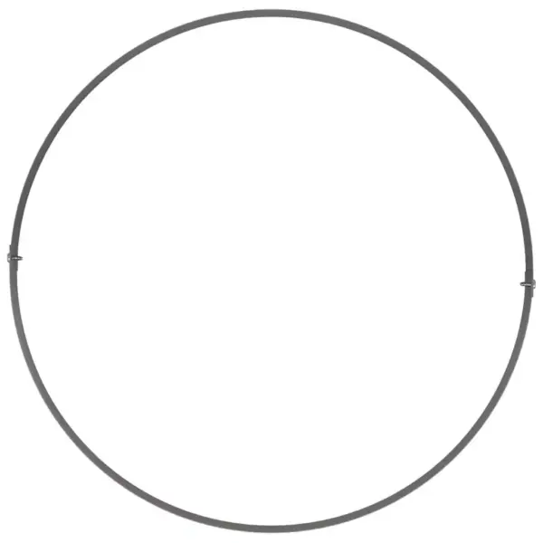 Aia istutusrõngad, must külmvaltsitud teras, 5 tk, 40 x 40 x 20 cm – 7