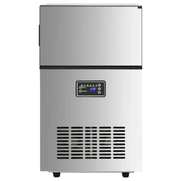 Jäämasin roostevabast terasest, hõbedane, 45 kg/24 h – 3