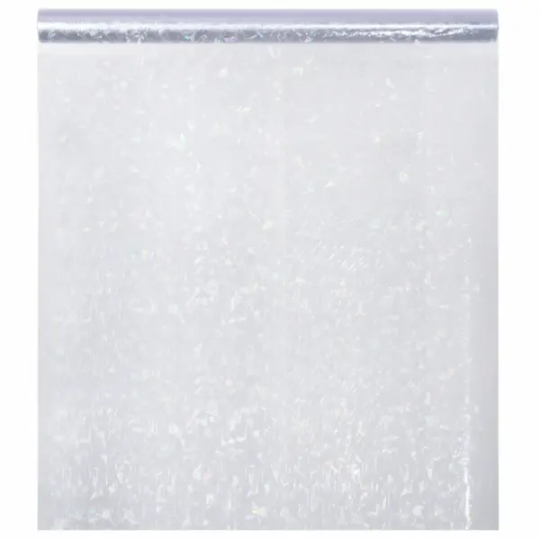 Jäätunud aknakile 3D vikerkaare mustriga, PVC, 60 x 2000 cm – 2