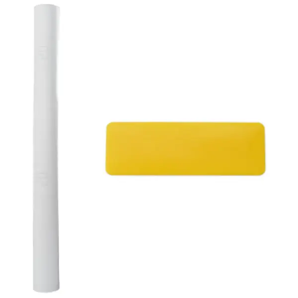 Iseliimuvad jäätunud aknakiled, mattvalge PVC, 60 x 2000 cm, 5 tk kaabitsatega – 9