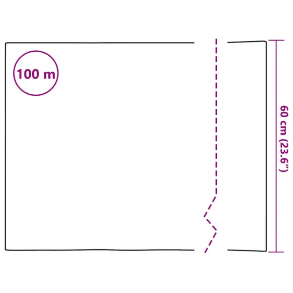 Iseliimuvad jäätunud aknakiled, mattvalge PVC, 60 x 2000 cm, 5 tk kaabitsatega – 10