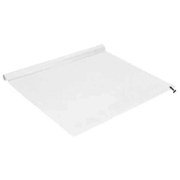 Aknaprivaatsuskile jäätunud triibulise mustriga, staatiline PVC, 45 x 500 cm – 4