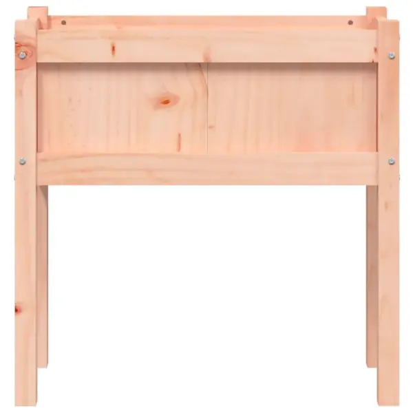 Jalgadel puidust taimekastid, 2 tk komplekt, töötlemata ebatsuugapuit, 70 x 31 x 70 cm - 5
