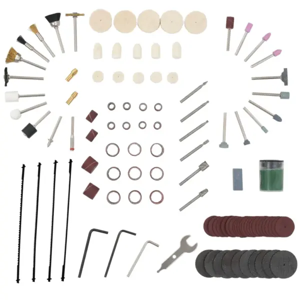 108-osaline jõhvsae komplekt painduva võlliga, 125 W – 10