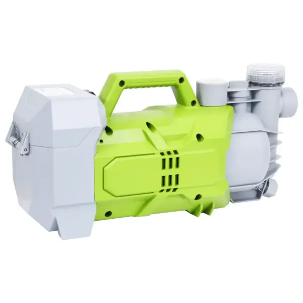 Juhtmevaba aiapump aku ja laadijaga, 180 W, 2800 l/h, 22 m, roheline-hall – 3