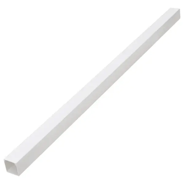 Valge PVC kaablikanalite komplekt, 30 tk, 33 x 33 mm, 1 m – 2