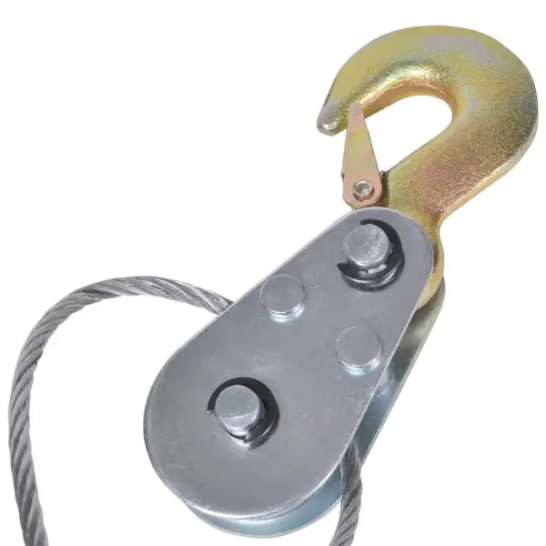 Käsitsi kaablitõmmits 1815 kg tõmbekoormusega, kahe käiguga, rauast, 3 m kaabel – 5