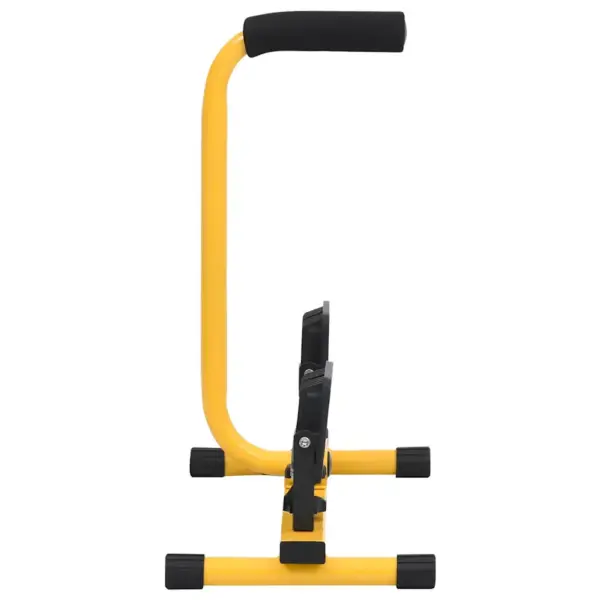 Käepidemega LED-prožektor, 2 x 10 W, soe valge, must ja kollane – 7