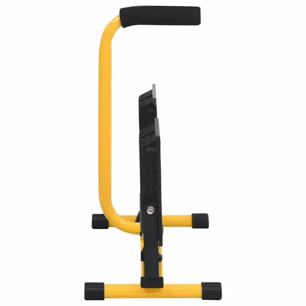 Käepidemega LED-tööprožektor 2 x 50 W, soe valge, must-kollane – 6