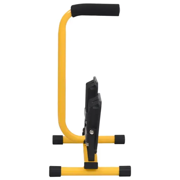 Käepidemega LED-töötuli, 2 x 30 W soe valge, must ja kollane, 44,5 x 18,5 x 37 cm – 6