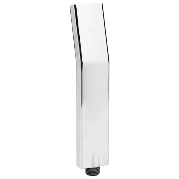 Käeshoitav dušiotsak, plast, kroomviimistlusega, hõbedane, 4 x 21,5 cm – 4