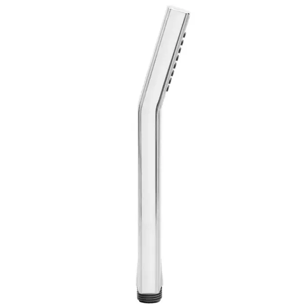 Käeshoitav dušiotsak, plast, kroomviimistlusega, hõbedane, 4 x 21,5 cm – 5