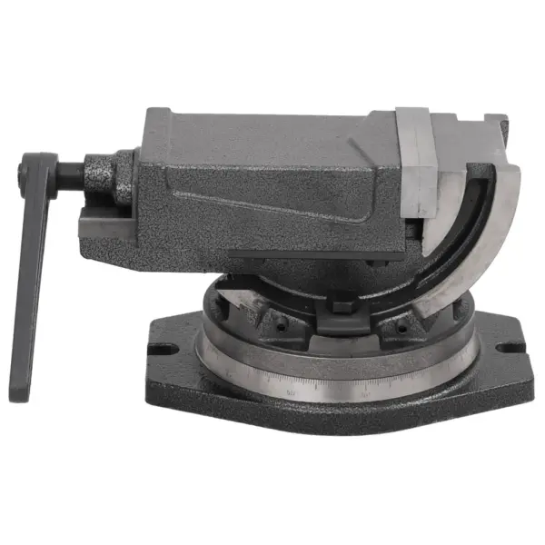 Kaheteljelised kallutatavad kruustangid, 100 mm haarats, hall malm, 0–90° – 2