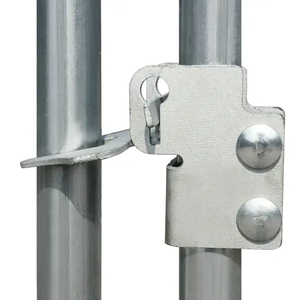 Kanapuur tsingitud terasest raamiga ja PE-katusega, 2 x 2 x 1,92 m – 4