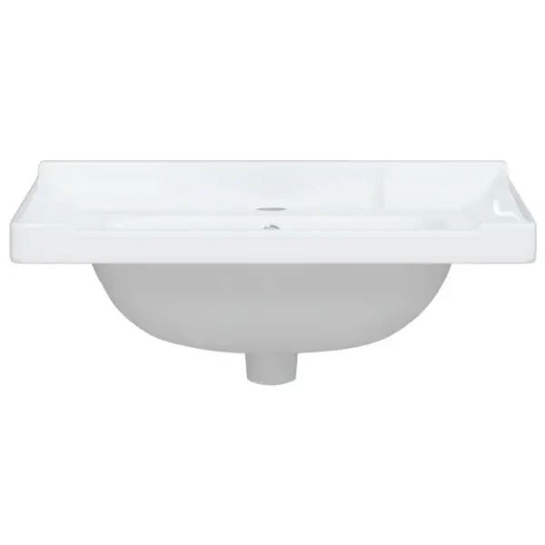 Vannitoavalamu kandiline keraamiline, valge, 61 x 48 x 23 cm – 5