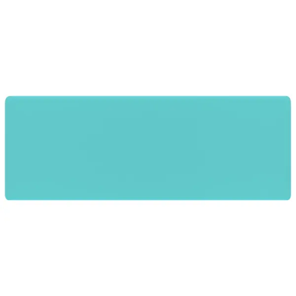 Kandiline matt heleroheline keraamiline valamu ülevoolu- ja kraaniauguga, 41 x 41 cm – 2