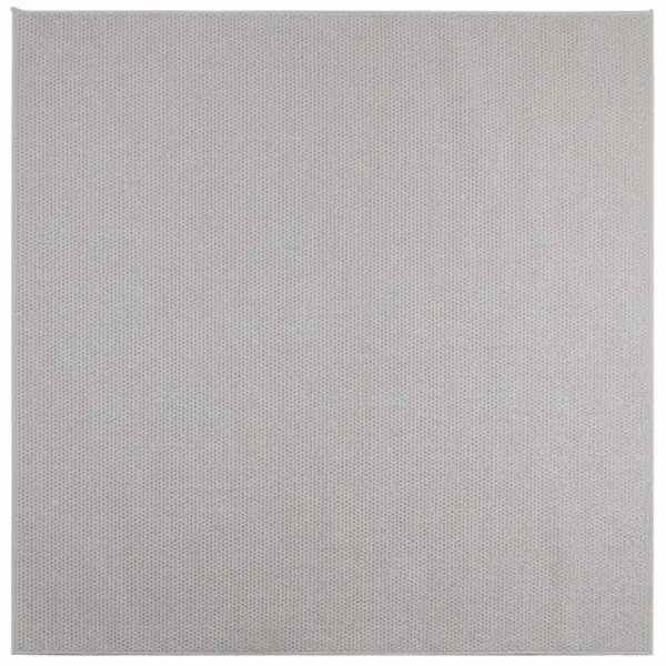 Kandiline kreemikas põrandavaip Lugo, libisemisvastane polüester, 240 x 240 cm – 2