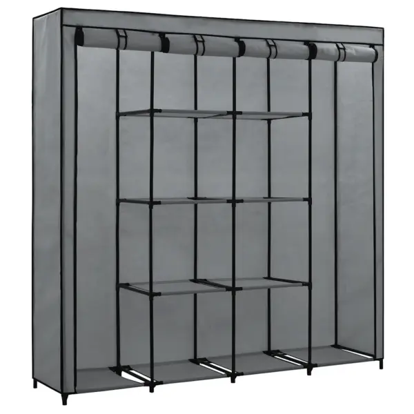 Kangast garderoob 4 sektsiooniga, hall, 175 x 45 x 170 cm – 3