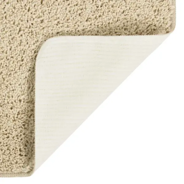 Karvane vaip libisemiskindla tagusega, kreemjas, 80 x 150 cm – 3