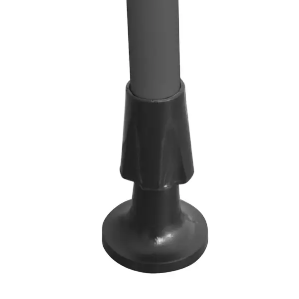 Käsitsi sissetõmmatav varikatus LED-valgustusega, 100 cm, sinine ja valge – 7