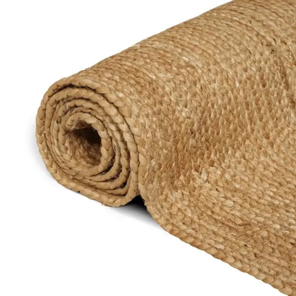 Käsitsi valmistatud džuutvaip, naturaalne, 160 x 230 cm – 4