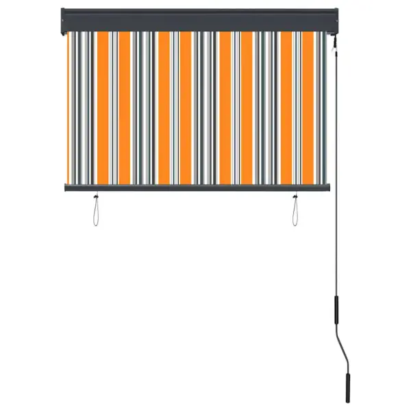 Käsivändaga väliruloo UV-kaitsega, kollane ja sinine, 100 x 250 cm – 4