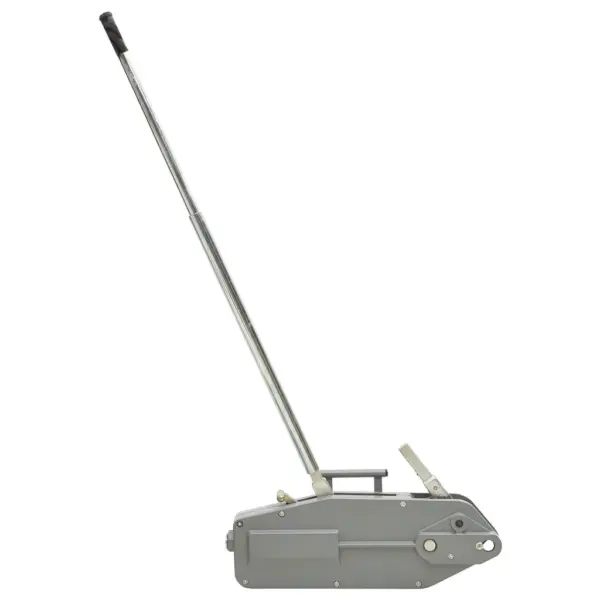 Käsivints 3200 kg, hall alumiinium- ja teraskorpus, teleskoopkäepide – 2