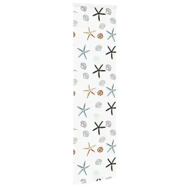 Kassetiga duširuloo, mereteemaline mitmevärviline muster, 80 x 240 cm – 4