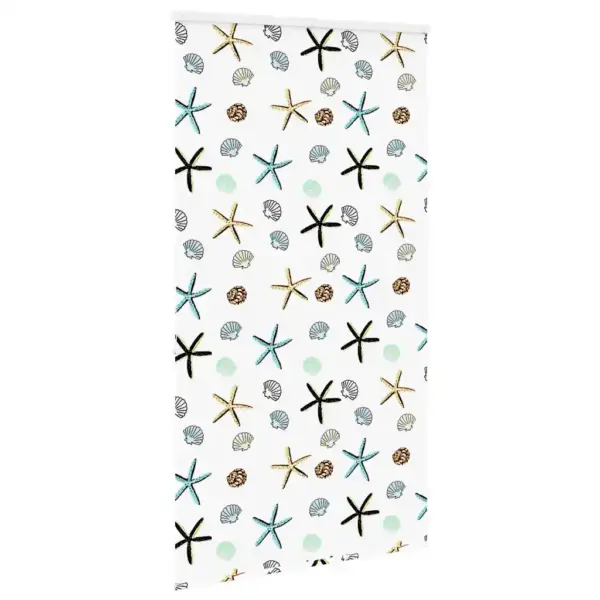 Kassetiga veekindel duširuloo meremustriga, PEVA, 140 x 240 cm – 4
