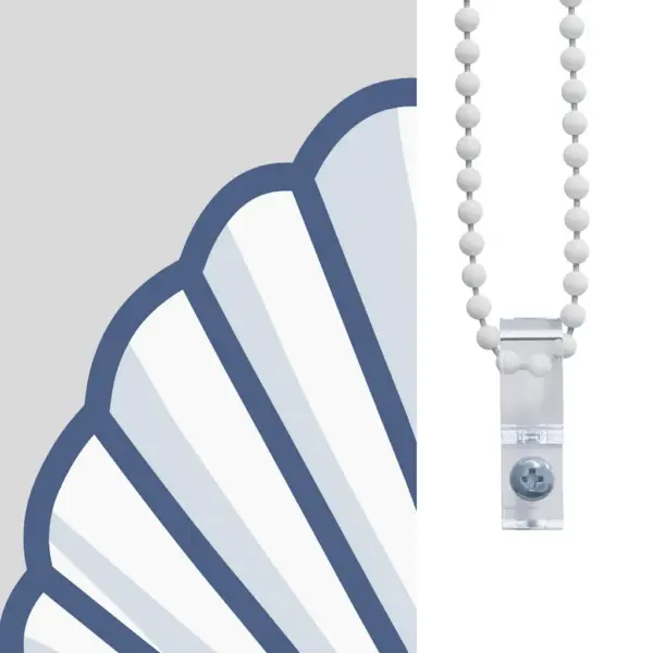 Kassetiga duširuloo meretähe mustriga, PEVA, kettmehhanismiga, 100 x 240 cm – 7