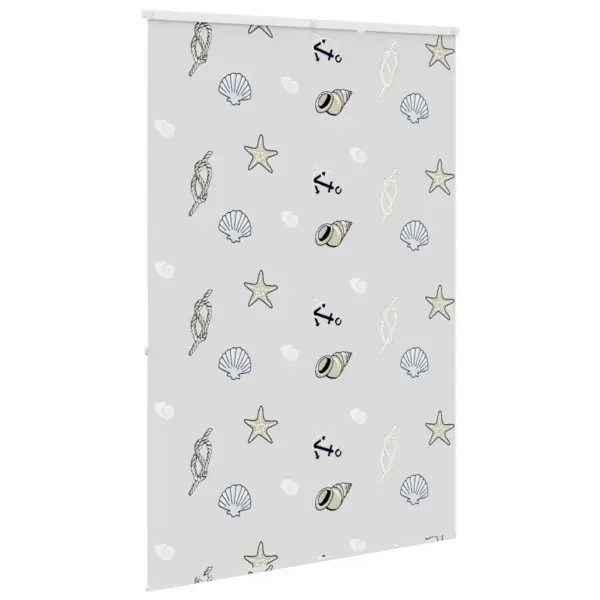 Kassetiga duširuloo meretähe mustriga, PEVA, 160 x 240 cm – 4