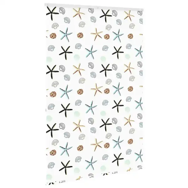 Kassetiga duširuloo, mereteemaline muster, 160 x 240 cm, PEVA – 4