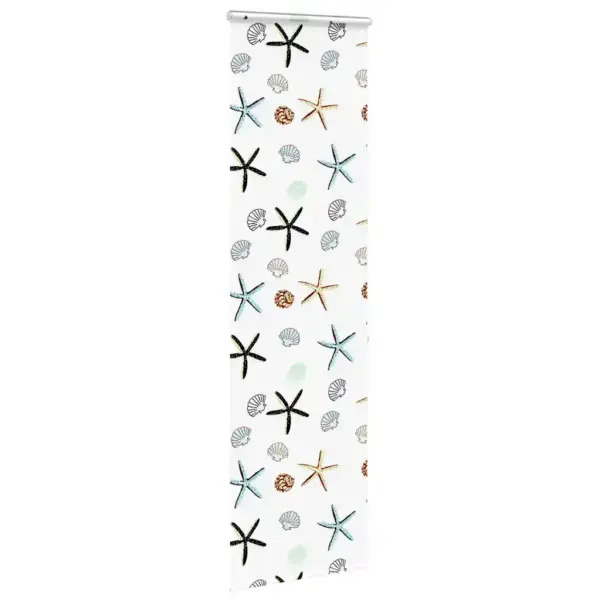 Kassetiga duširuloo mereteemalise mustriga, PEVA, 70 x 240 cm – 3