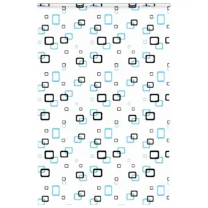 Kassetiga duširuloo mullimustriga, PEVA, 160 x 240 cm