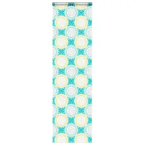 Kassetiga duširuloo ornamentmustriga, mitmevärviline, 60 x 240 cm, PEVA