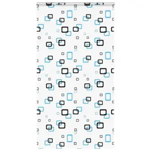 Kassetiga duširuloo mullimustriga, PEVA, 120 x 240 cm