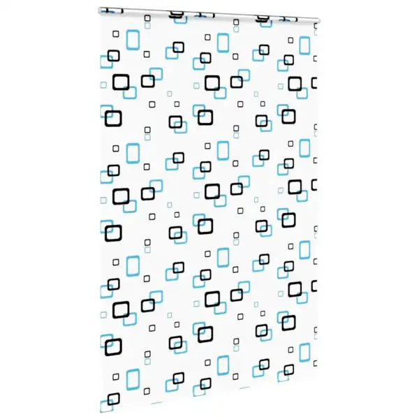 Kassetiga duširuloo kettmehhanismiga, PEVA, mustriga, 150 x 240 cm – 3