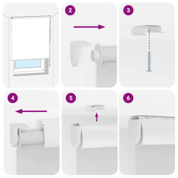 Kassetiga duširuloo ornamentmustriga, PEVA, mitmevärviline, 150 x 240 cm – 6