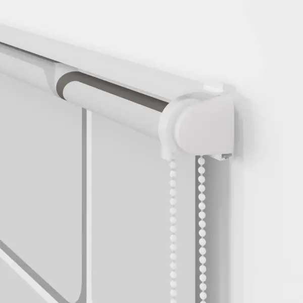 Kassetiga duširuloo ruudumustriga, PEVA, alumiiniumsiiniga, 80 x 240 cm – 8