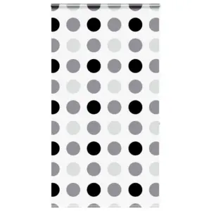 Kassetiga duširuloo, ringimustriga PEVA, 120 x 240 cm
