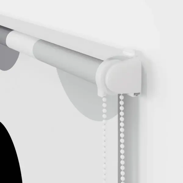 Kassetiga duširuloo ringimustriga, PEVA, ketiühendusega, 140 x 240 cm – 8