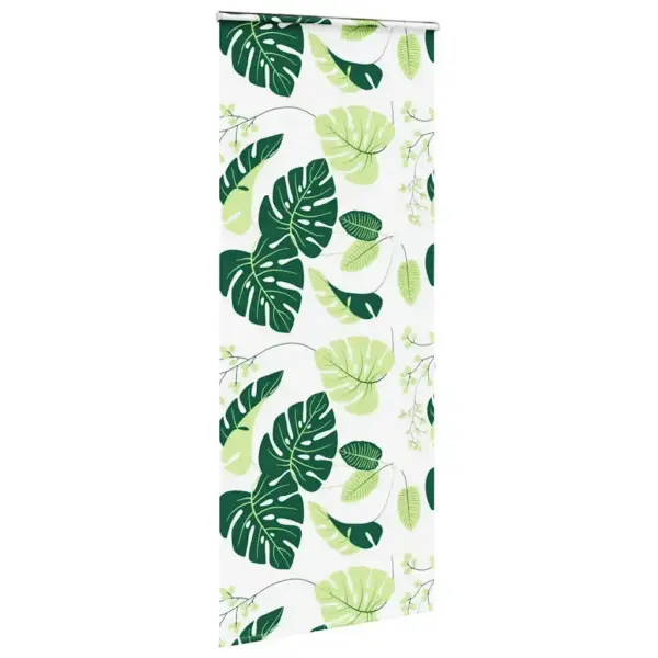 Kassetiga duširuloo rohelise lehemustriga, PEVA, 100 x 240 cm – 3
