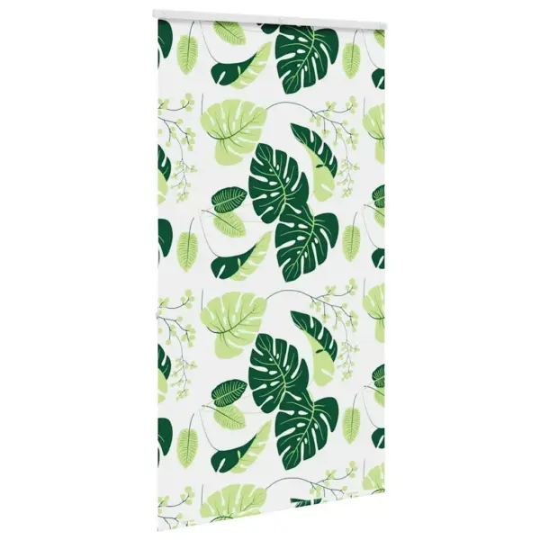 Kassetiga duširuloo roheliste lehtede mustriga, PEVA, 120 x 240 cm – 4