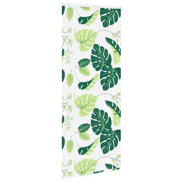 Kassetiga duširuloo roheliste lehtede mustriga, PEVA, 90 x 240 cm – 4