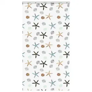 Kassetiga duširuloo, meremustriga, 120 x 240 cm, kanga laius 116 cm