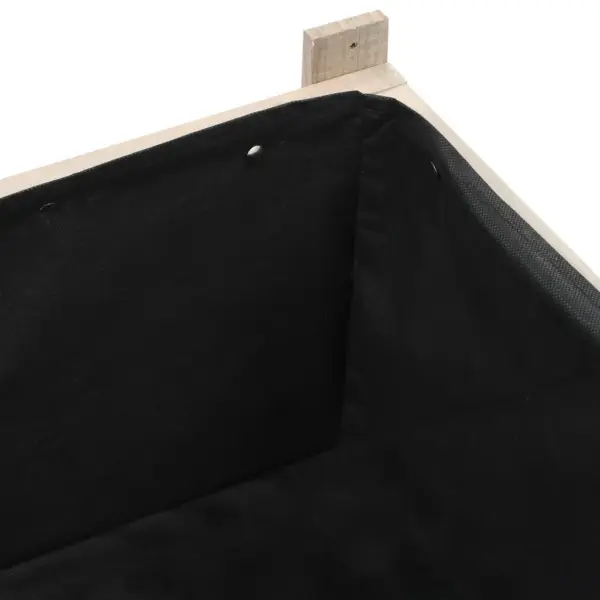 Hall kasvuhoonega taimelava, tugevast nulupuidust, 110 x 54 x 120 cm – 11