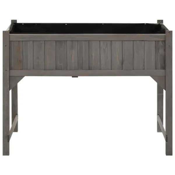 Hall kasvuhoonega taimelava, tugevast nulupuidust, 110 x 54 x 120 cm – 7