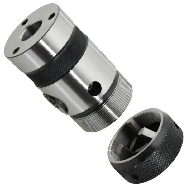 Keermelõikepadrun B18 MT3 vardaga, sisekeermetele M3–M16, 40Cr teras, hõbedane ja must – 4