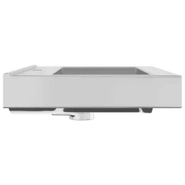 Ristkülikukujuline keraamiline valamu ülevooluavaga, hõbedane, 60 x 46 x 16 cm – 5