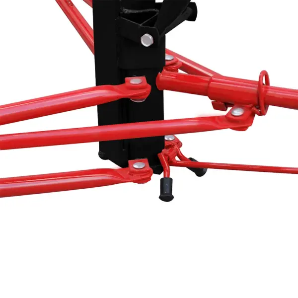 Kipsplaadi tõstuk ratastel, terasest, 140–335 cm, 68 kg, kokkupandav – 3